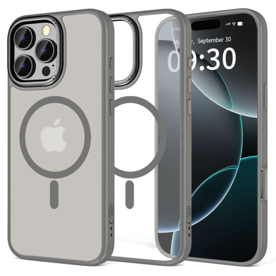 TECH-PROTECT MAGEDGE MAGSAFE TITANIUM/GUNMETAL Apple iPhone 16 Pro Max Tech-Protect Szary
