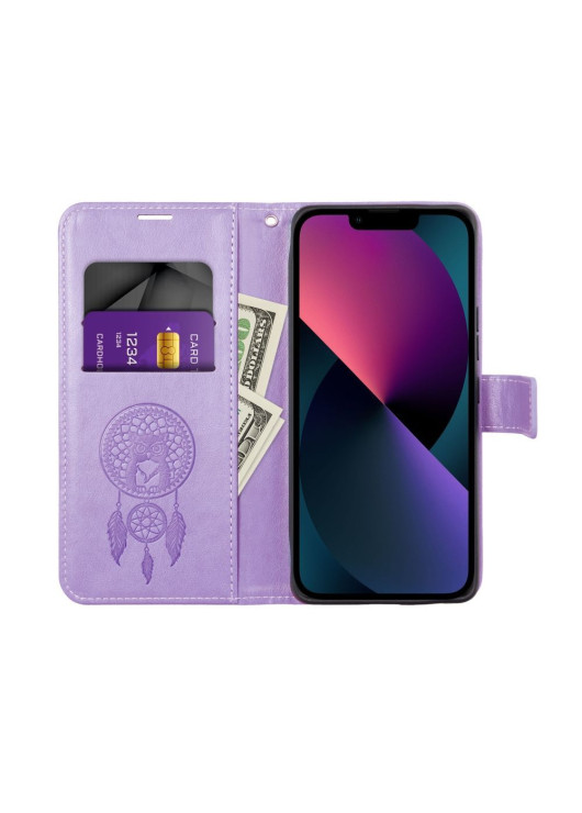 Etui Portfel Apple iPhone 12/12Pro Forcell Fioletowy