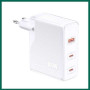 Ładowarka sieciowa JOKADE JB059 GAN 2 x USB C + USB A 100W JOKADE Biały