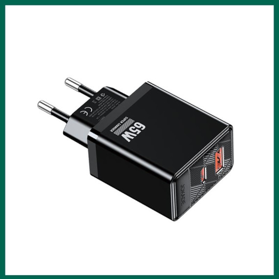 Ładowarka sieciowa 65W JOKADE JB089 USB A + Typ C PD Fast Charging JOKADE Czarny