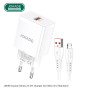 Jokade ładowarka sieciowa JB098 22.5W 1xUSB QC3.0 + kabel Micro Usb Biały Micro USB JOKADE Biały