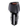 Ładowarka Samochodowa JOKADE JH027 PD60W USB typ C PD+USB QC3.0 JOKADE Czarny
