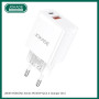 Ładowarka sieciowa PD 30W+18W JOKADE JB099 USB + USB-Typ C JOKADE Biały