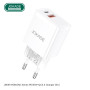Ładowarka sieciowa PD 30W+18W JOKADE JB099 USB + USB-Typ C JOKADE Biały