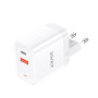 Ładowarka sieciowa PD 30W JOKADE JB081 USB + USB-Typ C JOKADE Biały