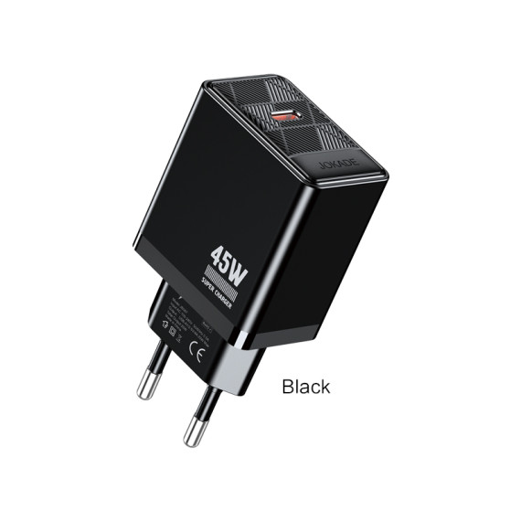 Ładowarka sieciowa JOKADE JB091 USB C 45W Czarna JOKADE Czarny
