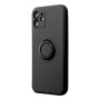 Etui Silikonowe Ring Xiaomi Redmi Note 14 5G Czarny