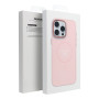 Etui FRAME MAG COVER kompatybilny z MagSafe Samsung Galaxy A26 5G Jasnoróżowy