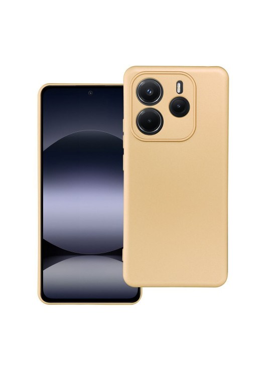 Nakładka Metallic Xiaomi Redmi Note 14 5G Inny Złoty