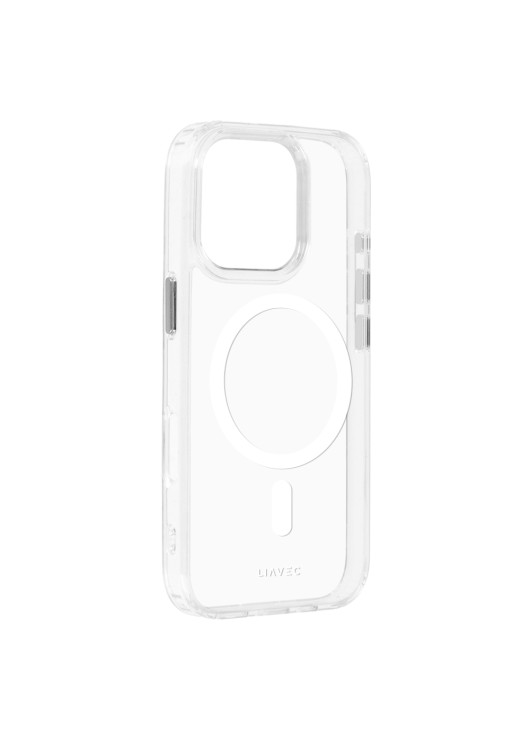 Liavec Glossy Magsafe Clear Case Apple Iphone 13/14 Przezroczysty