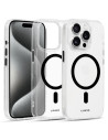 Liavec Glossy Magsafe Clear Case czarny Apple Iphone 13/14 Przezroczysty