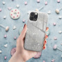 Etui Shining Samsung Galaxy A15 4G/ A15 5G Srebrny