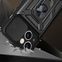 Slide Camera Armor Case Samsung S24 FE Czarny
