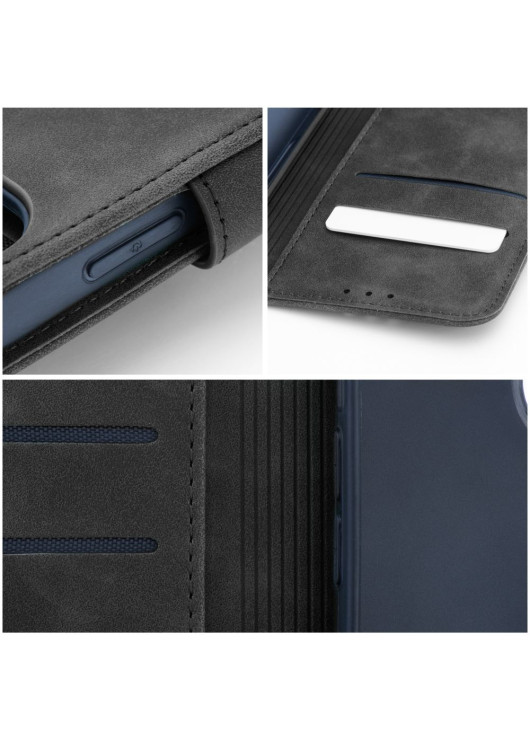 Etui Portfel Samsung S23 Ultra Forcell Czarny