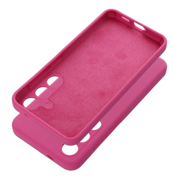 Futerał SILICONE CASE 2mm Xiaomi Redmi Note 14 4G Różowy