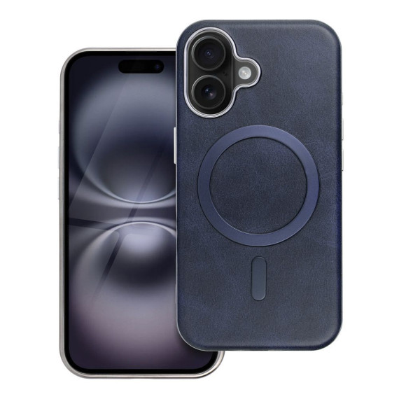 Futerał GENTLEMAN MAG COVER Apple Iphone 13 Pro Granatowy