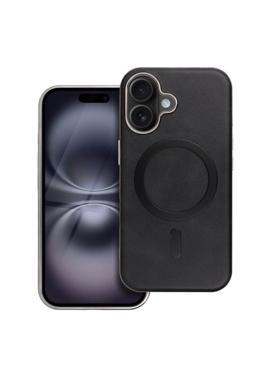Futerał GENTLEMAN MAG COVER Apple iPhone 16 Czarny