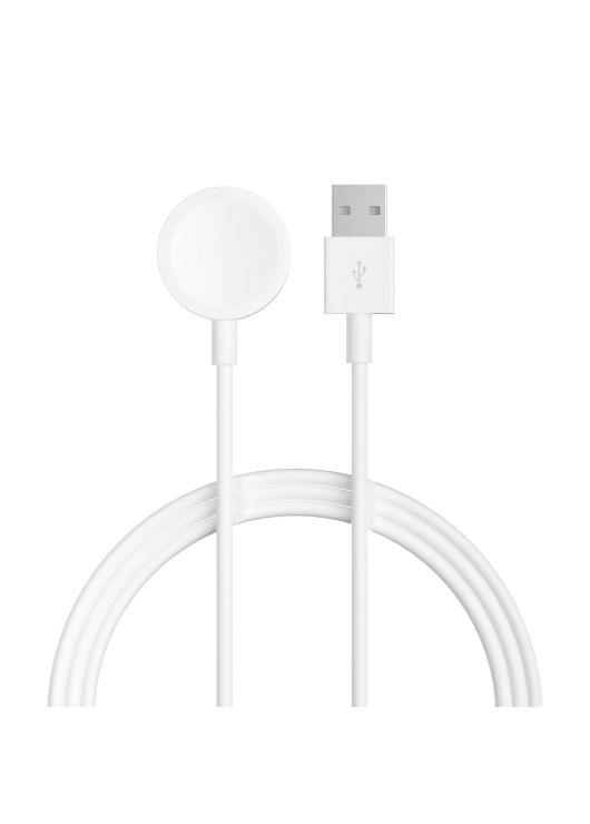 Devia ładowarka indukcyjna magnetyczna Kintone USB 1,0 m biała do Apple Watch DEVIA Biały