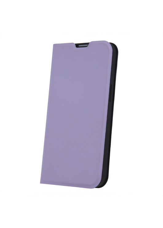 Etui Portfel Smart Soft Motorola E13 Fioletowy