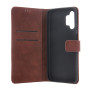 Etui Portfel Smart Velvet Motorola E13 Brązowy