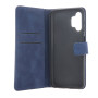 Etui Portfel Smart Velvet Motorola E13 Granatowy