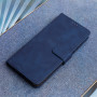 Etui Portfel Smart Velvet Motorola E13 Granatowy