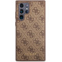 Guess nakładka GUHCS23LG4GFBR brązowa hard case 4G Metal Gold Logo Samsung S23 Ultra Guess Brązowy