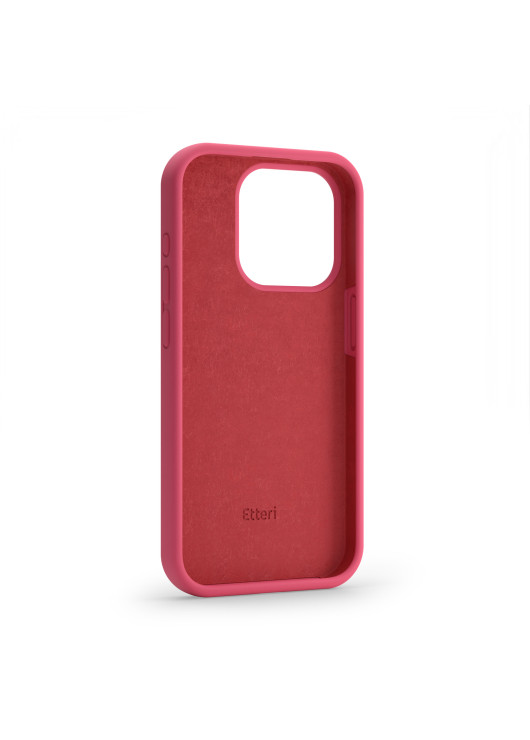 Nakładka Etteri Silicone Case Samsung S23 Ultra Etteri Malinowy