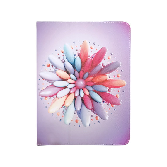 Uniwersalne etui do tabletów 9-11 candy flower Uniwersalne Odcienie różowego