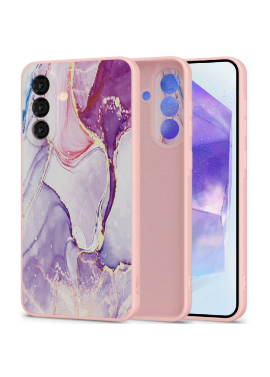 TECH-PROTECT ICON MARBLE Samsung Galaxy A56 5G Tech-Protect Odcienie różowego