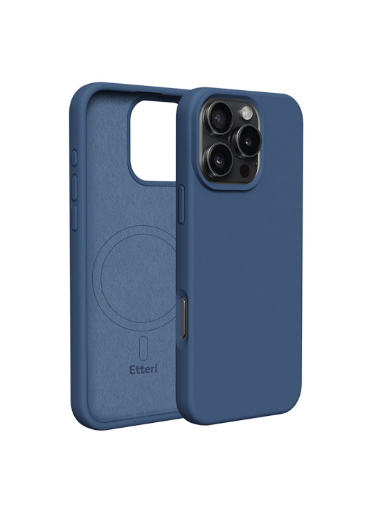 Nakładka Etteri Silicone Mag Case Apple iPhone 16 Pro Max Etteri Granatowy