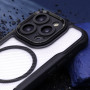 Nakładka Defender Carbon Mag Samsung Galaxy S25 Ultra Przezroczysty z czarną ramką