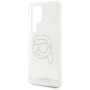 Karl Lagerfeld nakładka HC IML Rhinestones K Head przezroczysta Samsung Galaxy S25 Ultra Karl Lagerfeld Przezroczysty