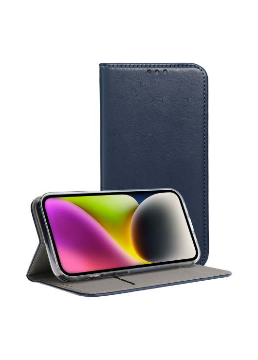 Etui Portfel Samsung S23 Granatowy
