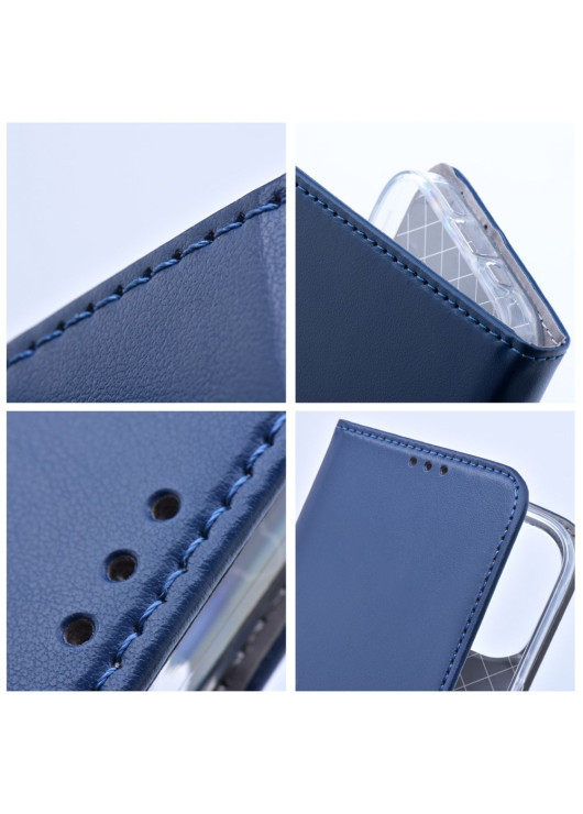 Etui Portfel Samsung S23 Granatowy