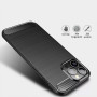 Etui nakładka Carbon Case Samsung S24 Forcell Czarny
