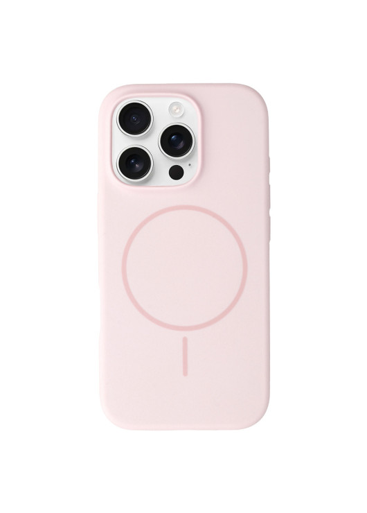 Nakładka Silicone Thin Mag Apple Iphone 15 Pro Jasnoróżowy
