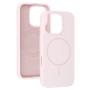 Nakładka Silicone Thin Mag Apple Iphone 15 Pro Jasnoróżowy