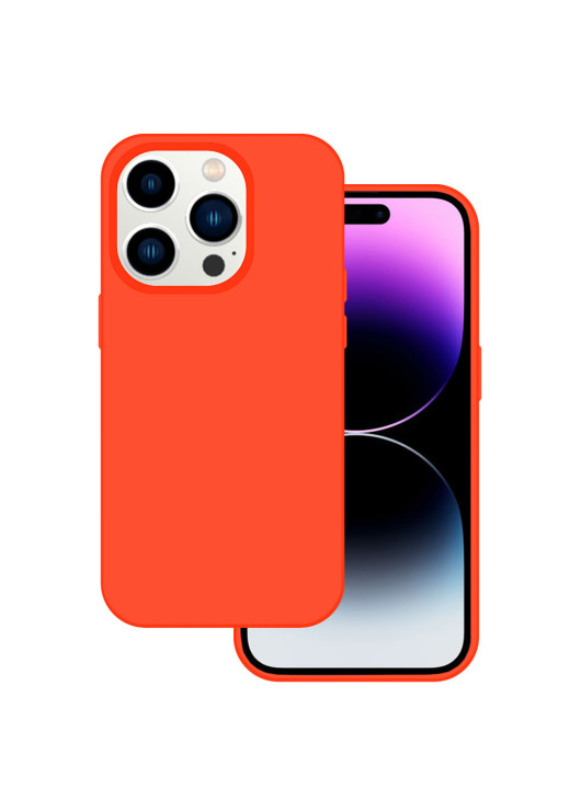 Tel Protect Silicone Premium Apple Iphone 13 Tel Protect Pomarańczowy