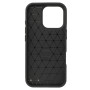 Etui Carbon Elite Apple iPhone 16 pro Czarny
