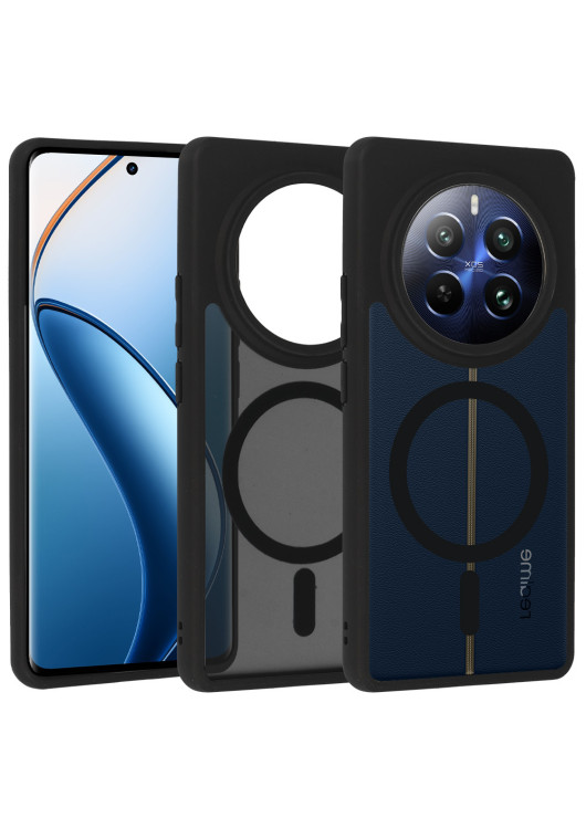 Futerał Full Matte Mag Cover kompatybilny z MagSafe Realme 12 Pro 5G/ 12 Pro Plus Inny Czarny