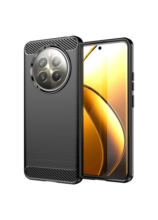 Etui nakładka Carbon Case Realme 12 Pro 5G/ 12 Pro Plus Forcell Czarny