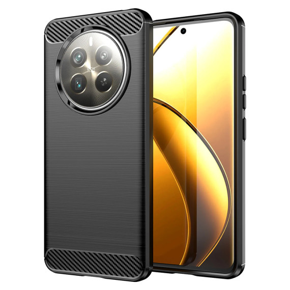 Etui nakładka Carbon Case Realme 12 Pro 5G/ 12 Pro Plus Forcell Czarny