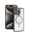Bling Magsafe Case Samsung Galaxy S25 Czarny