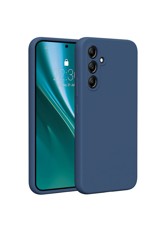 Nakładka Etteri Silicone Case Samsung A54 5G Etteri Granatowy
