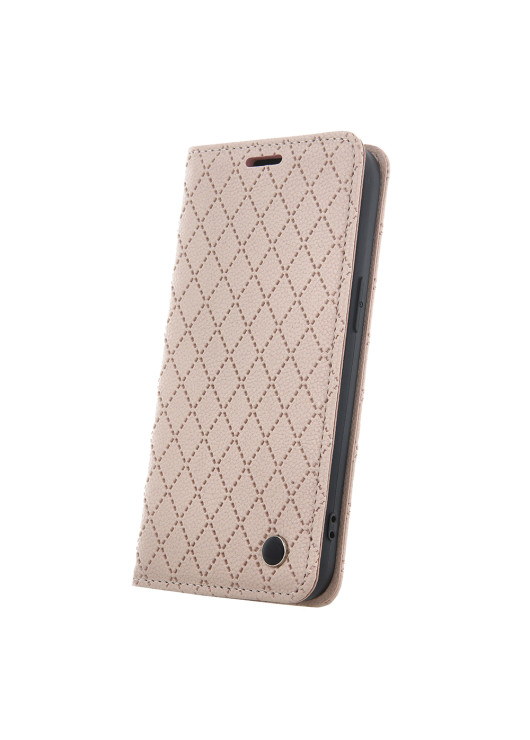 Etui Portfel Samsung A25 5G Beżowy