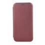 Etui Portfel Samsung A25 5G Burgundowy