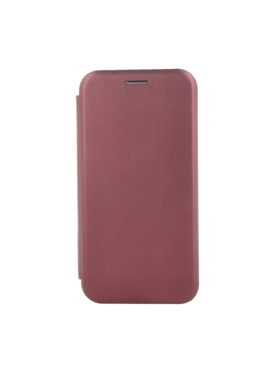 Etui Portfel Samsung A25 5G Burgundowy
