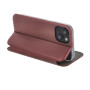 Etui Portfel Samsung A25 5G Burgundowy