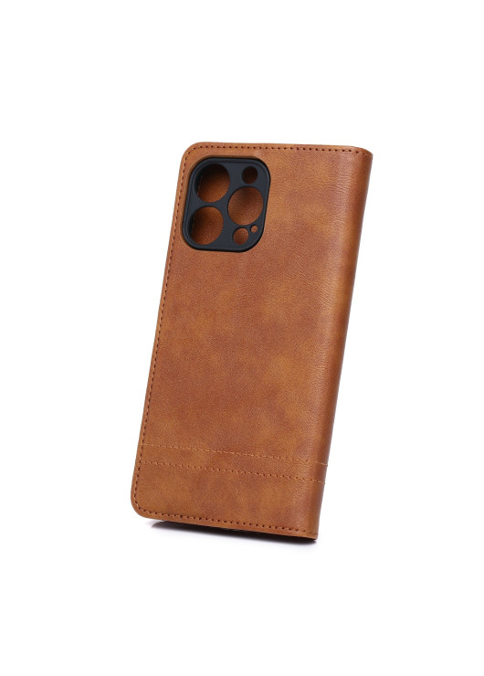 Etui Portfel Samsung A25 5G Brązowy